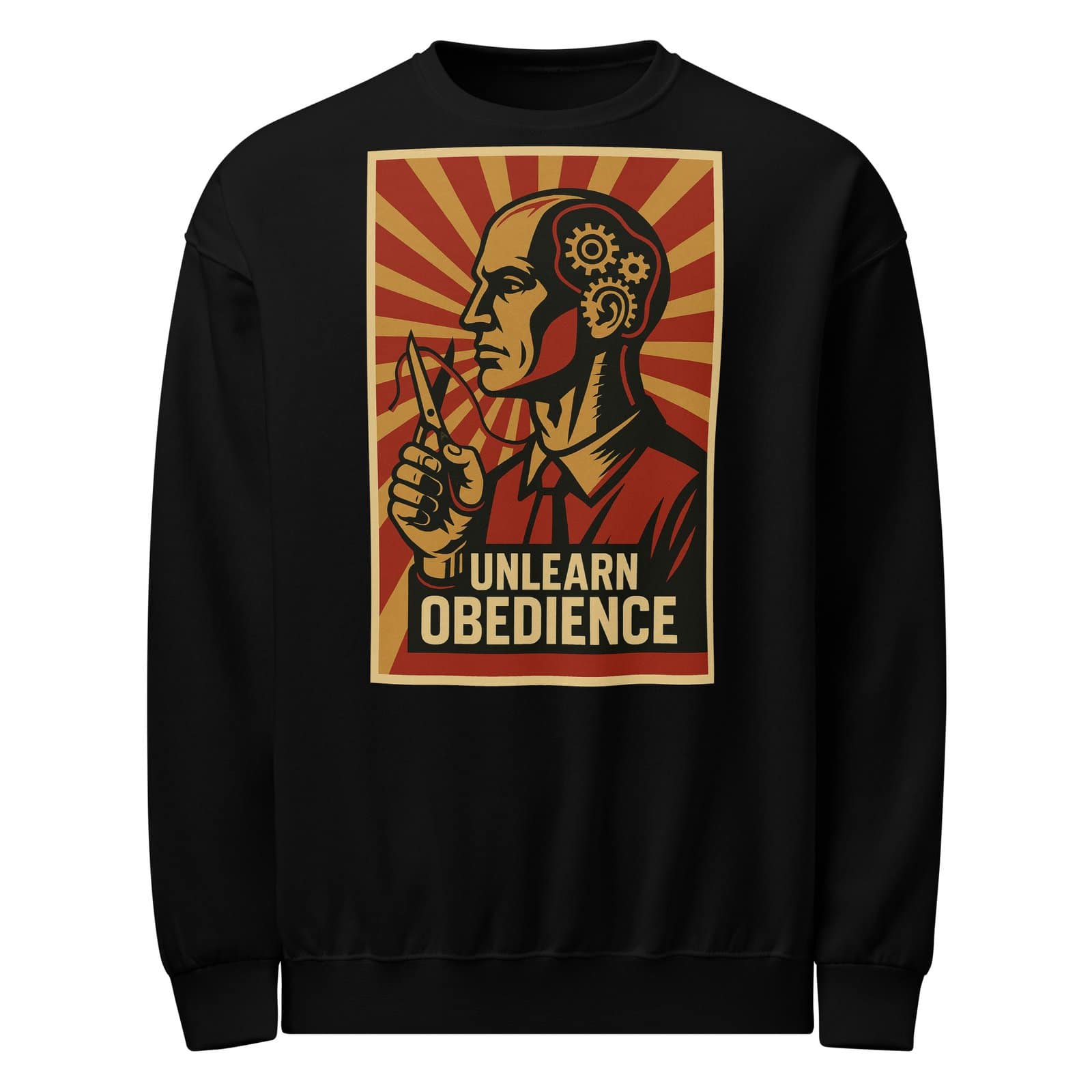 Crew neck sweatshirt Unlearn Obedience