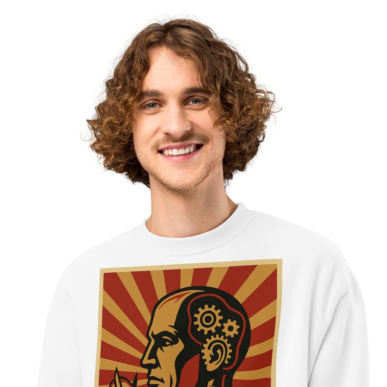 Unlearn Obedience, Oversized sweatshirt - الصورة 7