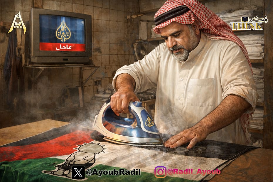 مكواة السردية: الإعلام الخليجي والتطبيع مع إسرائيل